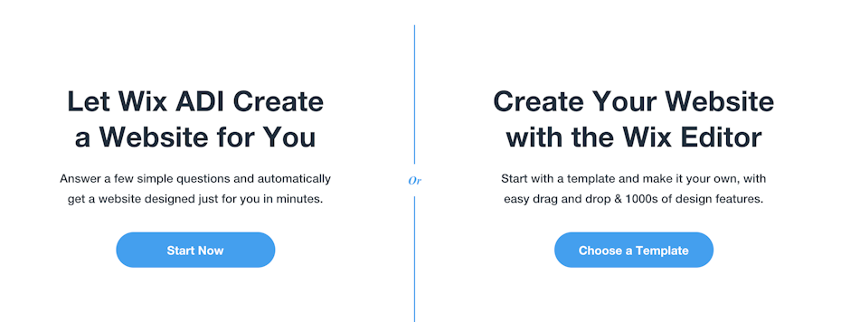 Create blog using WIX