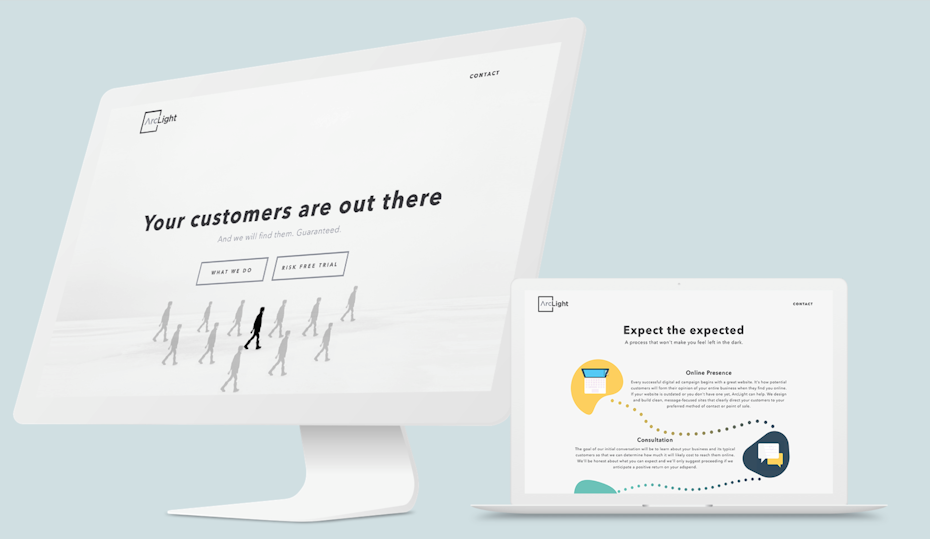 Web design via Kummitus